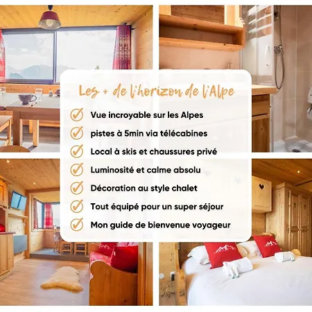 L'horizon De L'alpe - Alpe D'huez Apartman *